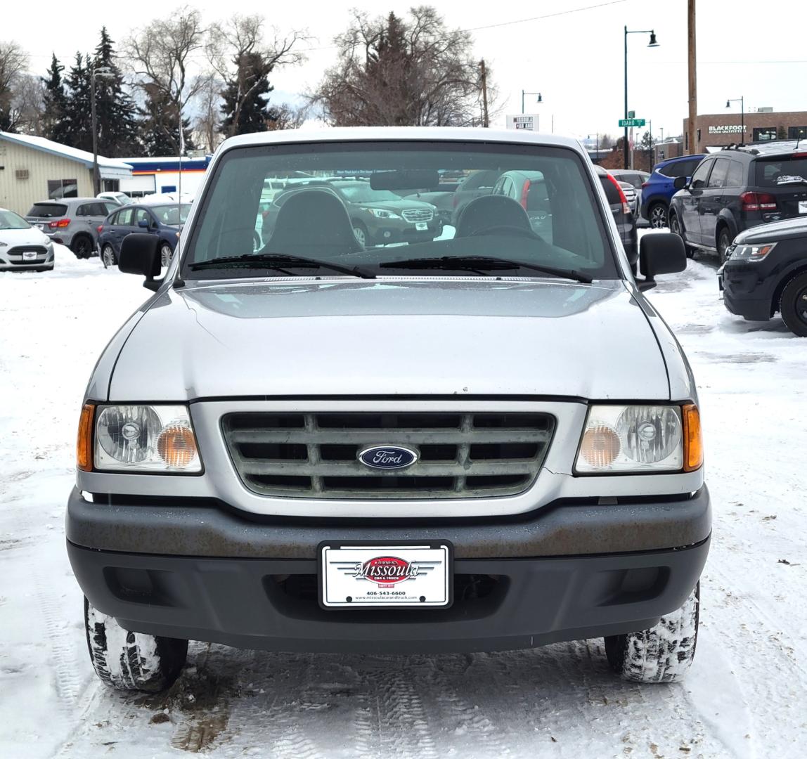 2003 Silver /Black Ford Ranger XL (1FTYR10D63P) with an 2.3L I4 engine, 5 Speed Manual transmission, located at 450 N Russell, Missoula, MT, 59801, (406) 543-6600, 46.874496, -114.017433 - One Owner. Great running 2WD Truck. 5 Speed manual Transmission. Air Conditioning. Bed Liner. This vehicle is 20 years old and is not eligible for lending through our finance companies. - Photo#2